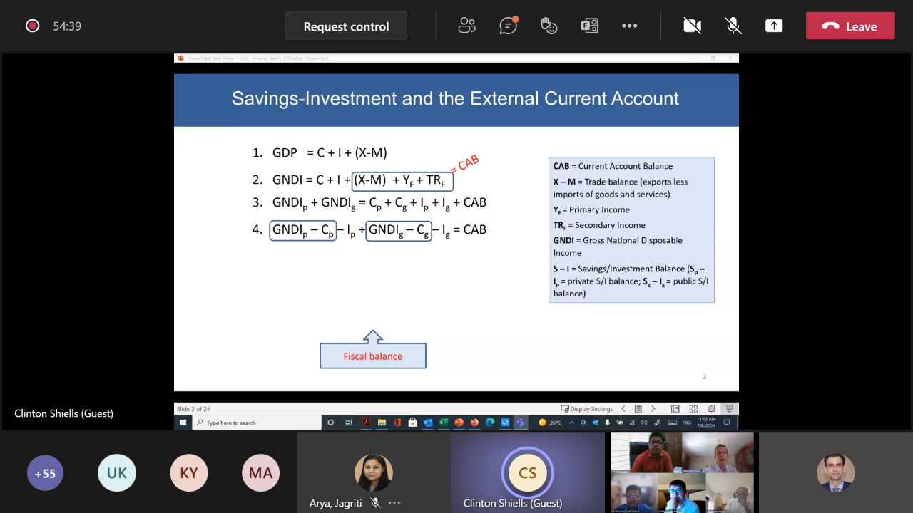 Regional Training on Financial Programming and Policies (July 5-16, 2021)